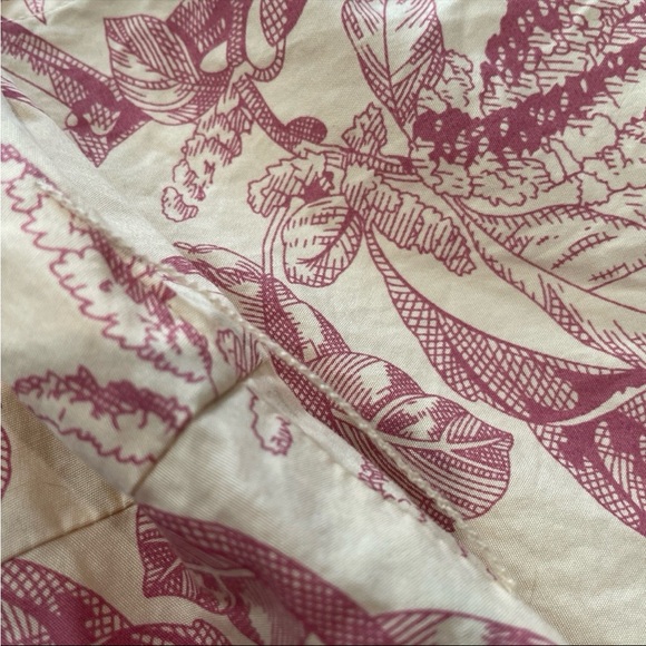 J. Peterman floral print sleeveless button-down maxi dress size 14. - Picture 4 of 5